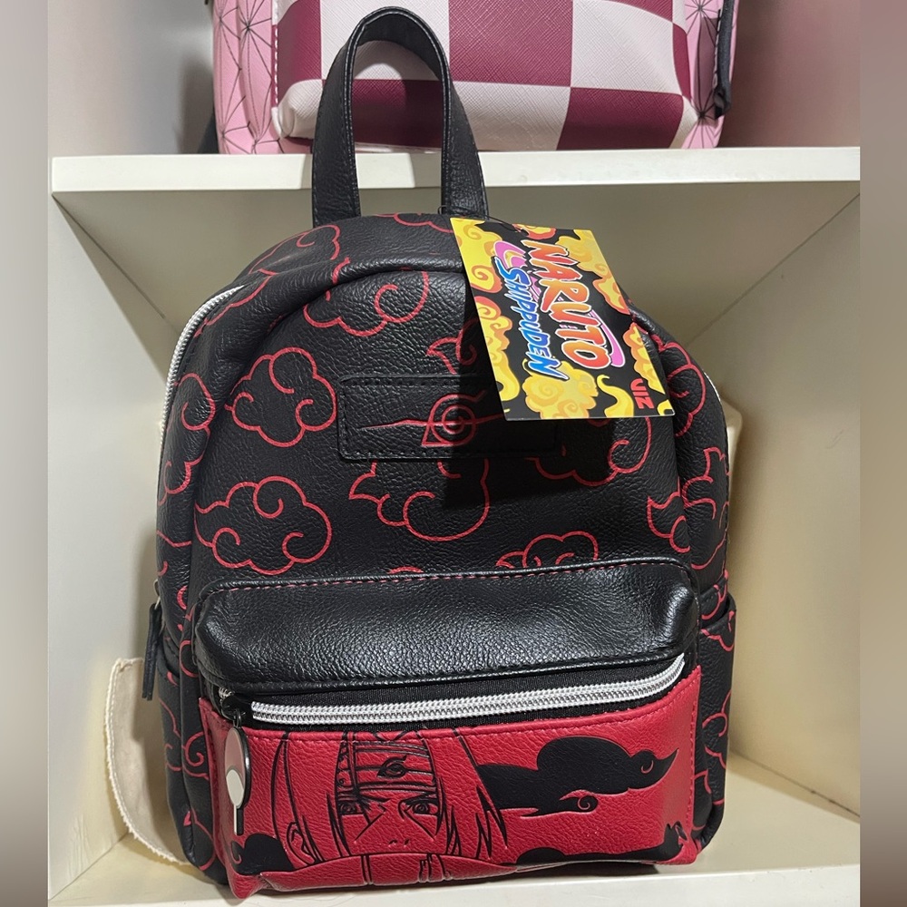 SOLD-New with Tags Akatsuki Itachi Uchiha Naruto Shippuden Backpack